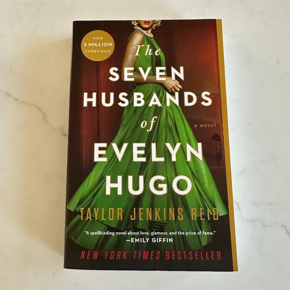 The Seven Husbands of Evelyn Hugo by Taylor Jenkins Reid - Paperback Book
